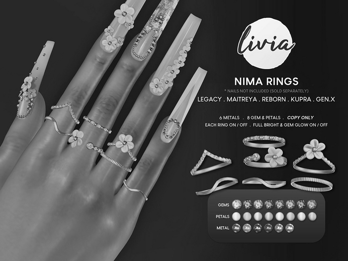 LIVIA Nima Rings DEMO
