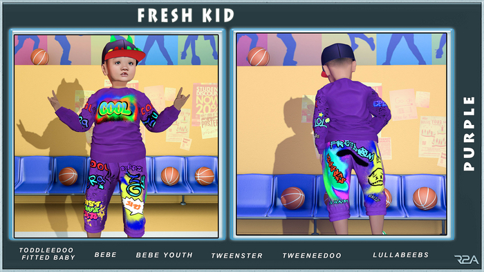 R2A-FRESH KID PURPLE