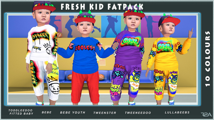 R2A-FRESH KID FATPACK