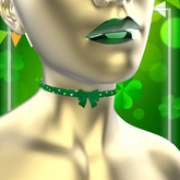 Green St Patricks Day Collar
