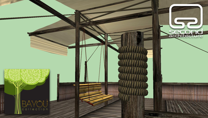 Bayou™ Collection, Dry Swing Pergola