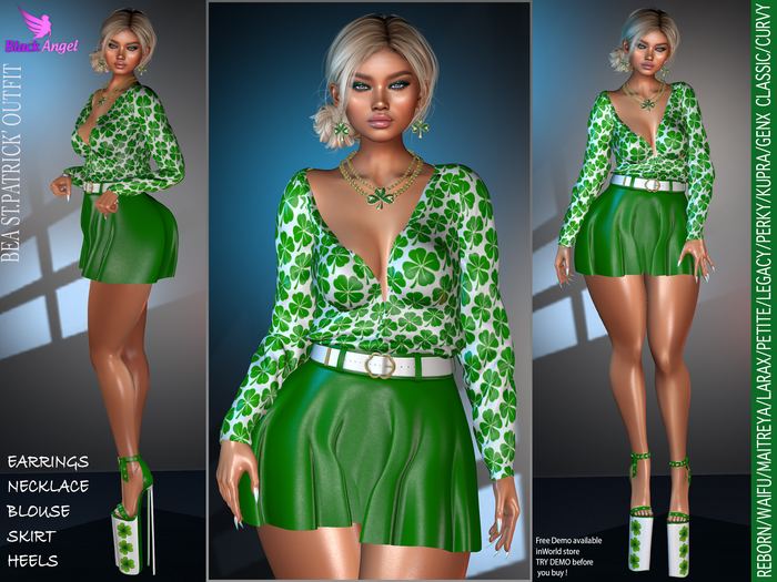 BEA ST. PATRICK`S DAY OUTFIT by BA Store>>PROMO<< Lara X Included