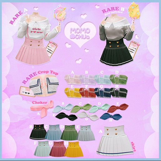 :: MOMOCHUU :: Sweet dream Cute Outfit A - RARE