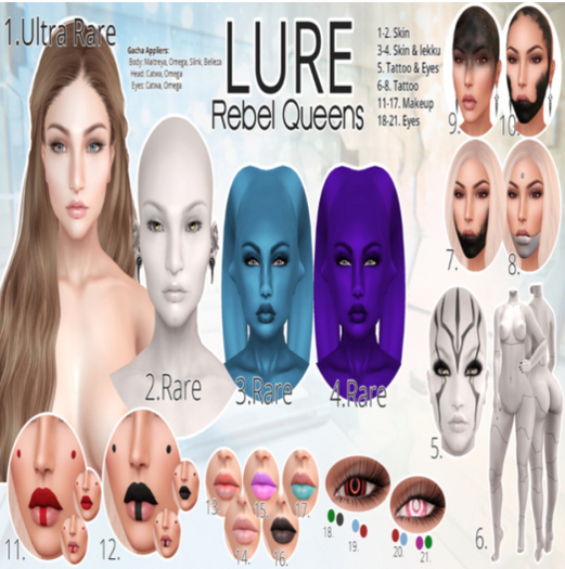 #17 LURE: Queen lipgloss (half)