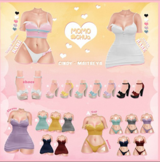 :: MOMOCHUU :: Cindy Top & pantie - RARE