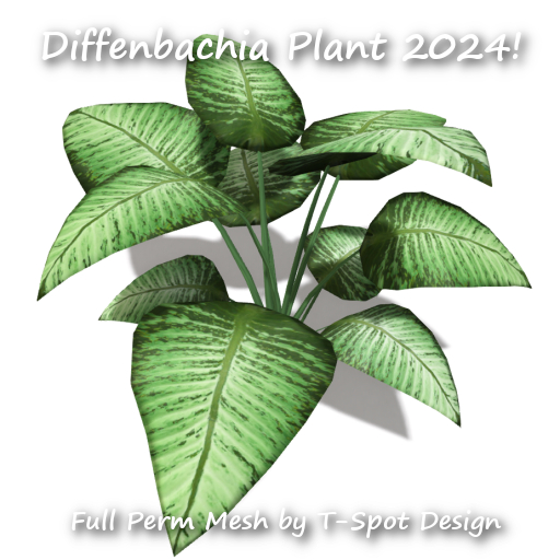 T-Spot Mesh - Diffenbachia Plant 2024 - FP - LI=1.5