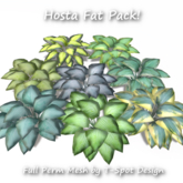 Plant - Hosta Fat Pack - Full Perm Mesh - LI=1.4