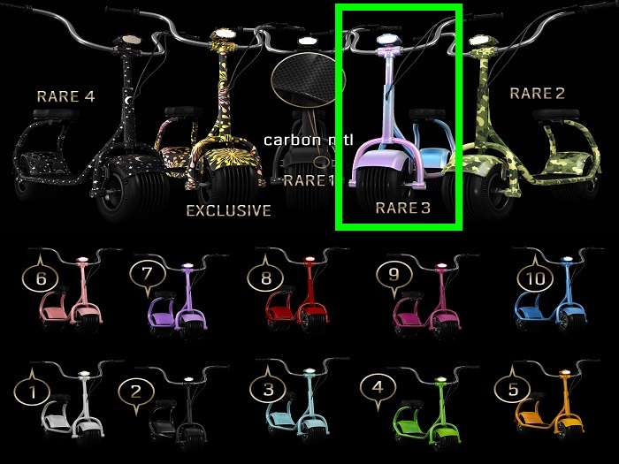 ~MR~ MaxKiki~Scooter ~ 3 RARE