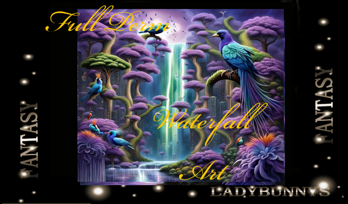 Full Perm Art - Waterfall Full 