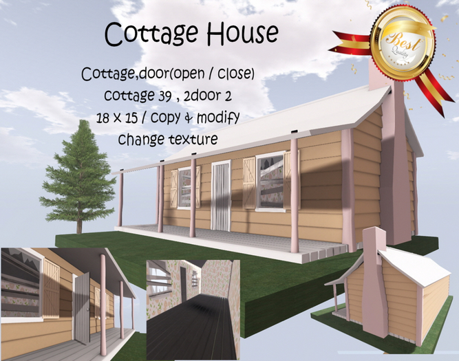Cottage House Box* / market