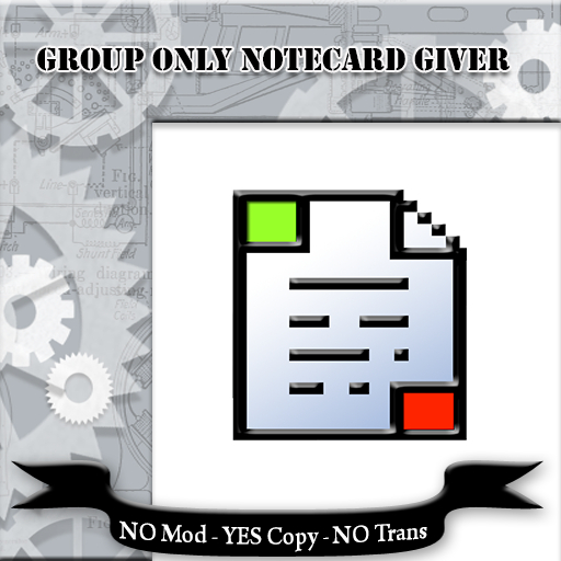 Group Member Notecard Giver