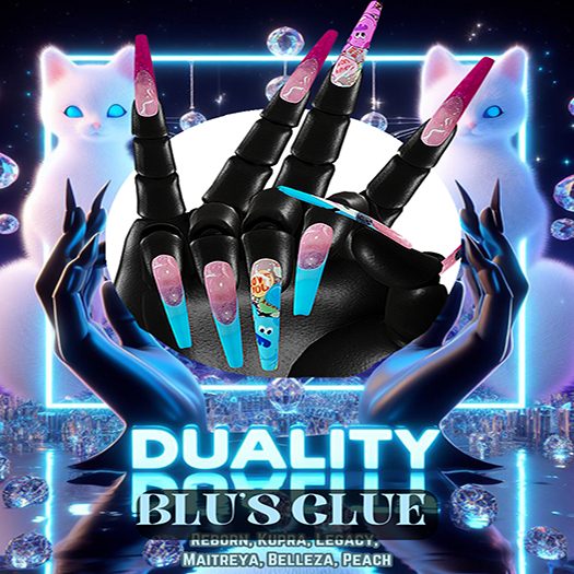 +Duality+ Blu's Clue Nails Set