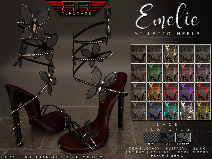 [Renegade] Emelie Stiletto Heels