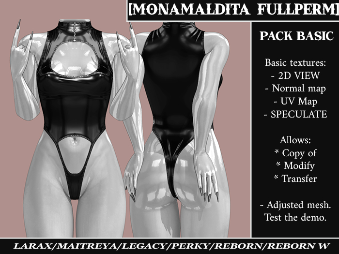 #67 - MONAMALDITA - Full Perm - Bodysuit