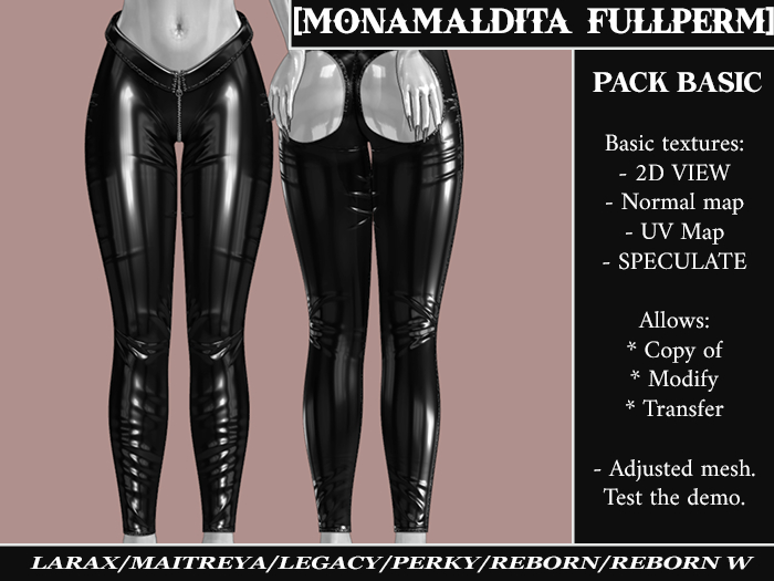 #67 - MONAMALDITA - Full Perm - Pants