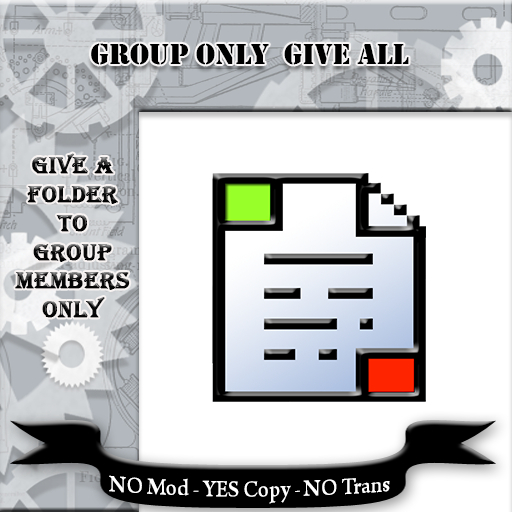 Group Give All Contents in Folder (on Touch)