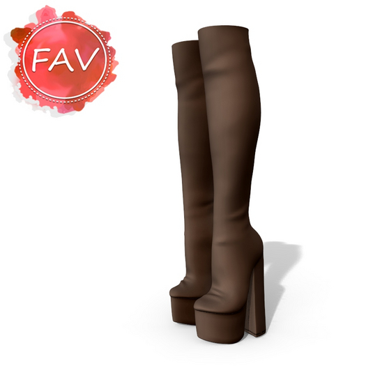 Brown Long Boots