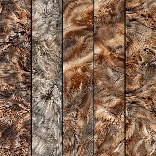5pc 3D Mink fur texture seamless*Full Perm*