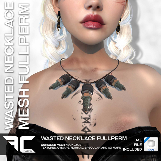 FLECHA Wasted Necklace Fullperm