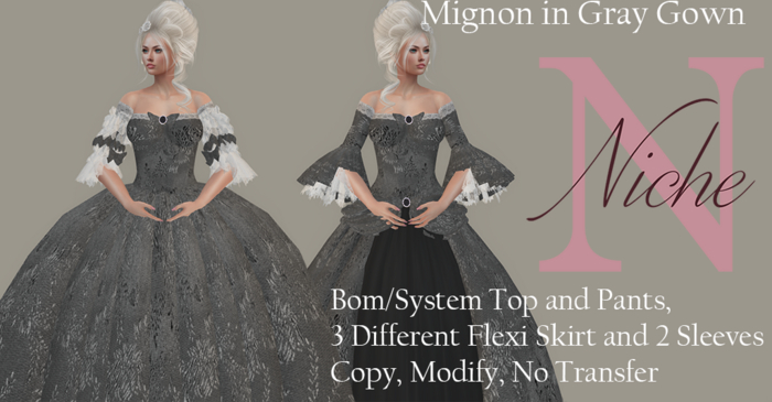 Mignon In Gray Gown Demo