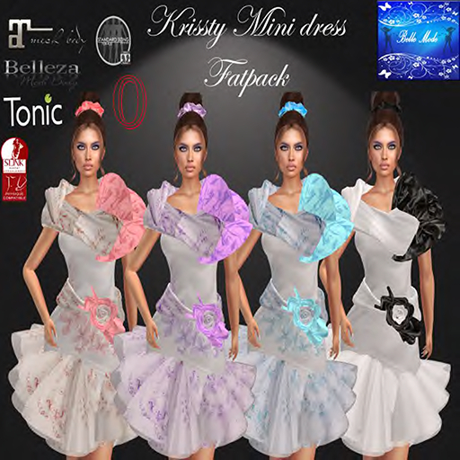 BM Krissty Mini dress ( Fatpack  )  HUD (ADD TO UNPACK)