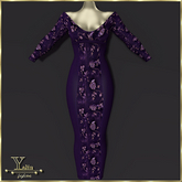 Yalin Fashion JOLINA Amethyst Casual Maxidress