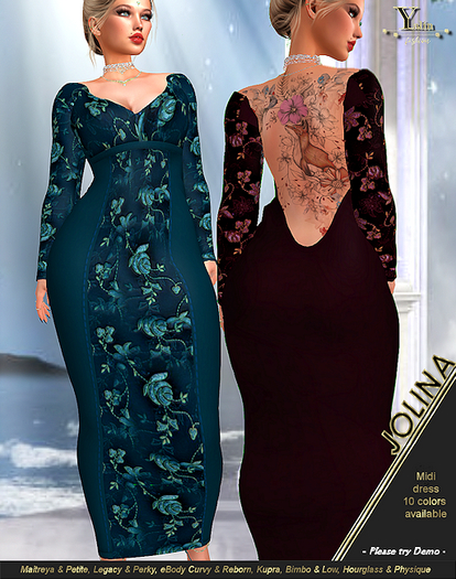Yalin Fashion JOLINA Fatpack CASUAL MAXIDRESS
