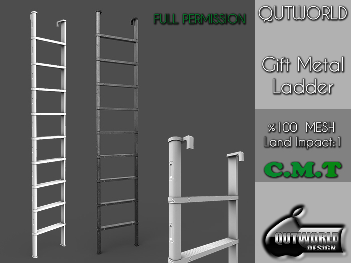 .::QUTWORLD Gift Metal Ladder::.FP