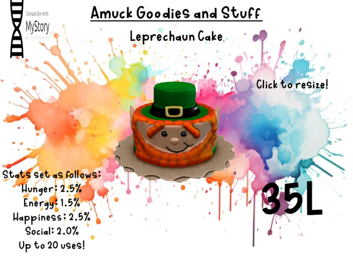 Amuck: Leprechaun Cake
