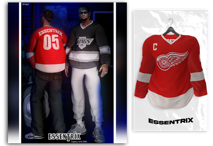 -ESSENTRIX-. Detroit Jersey