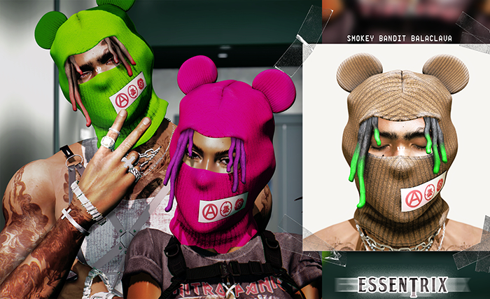 -ESSENTRIX-. Smokey Bandit Balaclava FP