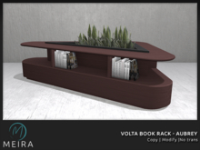 Meira Volta Book Rack - Auburn