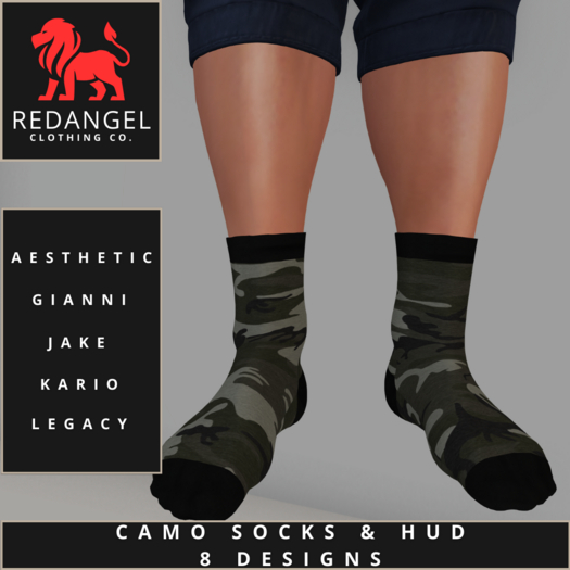 Camo Socks & HUD