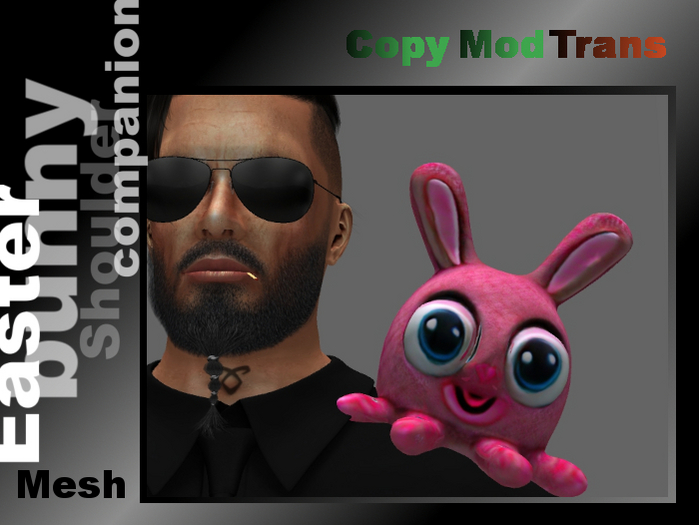Tentakel-Bunny, Osterhase (Schulterpuppe)