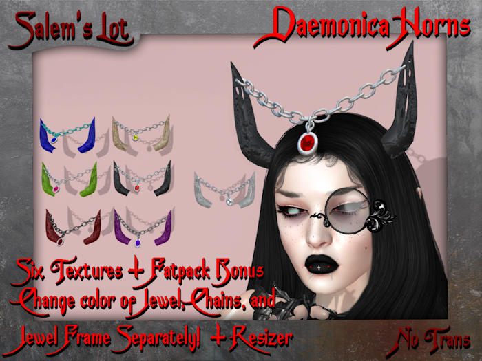 Horns Daemonica ~ FATPACK + BONUS