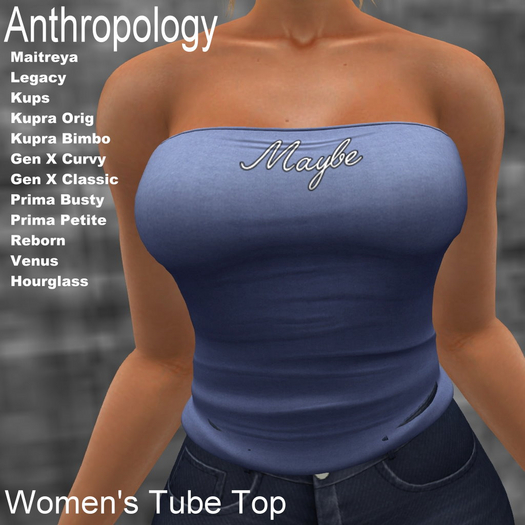 "Maybe" Women's Tube Top (WAT)