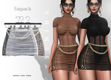 Seniha. Camila Skirt&Belt // Fatpack
