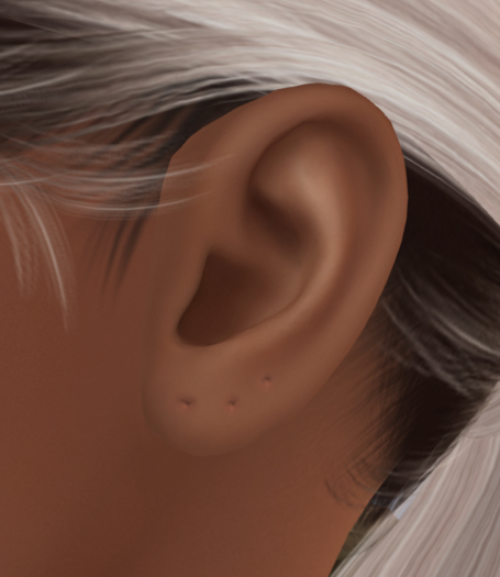 Ear Piercing Hole Tattoos