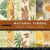 Made by Porter - Natural Fiber Fabrics Earth Toned Linen