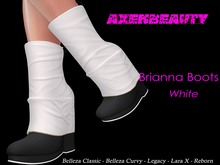 aX: Brianna Boots White