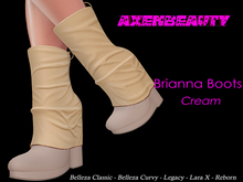 aX: Brianna Boots Cream
