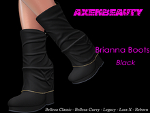 aX: Brianna Boots Black