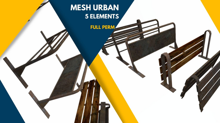 Urban Element Set - Full Perm Mesh
