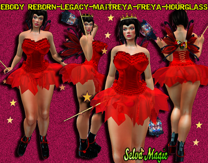 FAIRY PASSION-EBONY REBORN-LEGACY-MAITREYA-FREYA-HOURGLASS