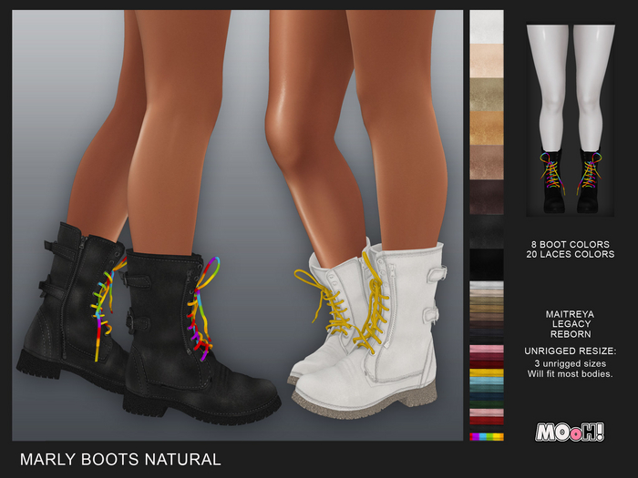 MOoH! Marly boots natural (Add)
