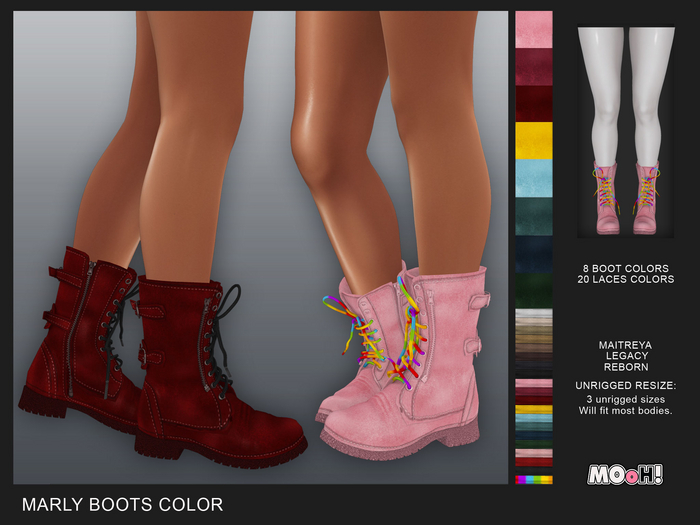 MOoH! Demo Marly boots color (Add)