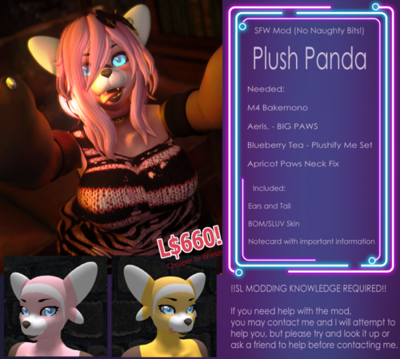 KC ~ Plush Panda Mod