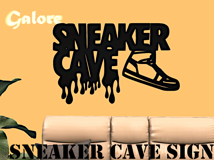 [G A L O R E] SNEAKER CAVE SIGN