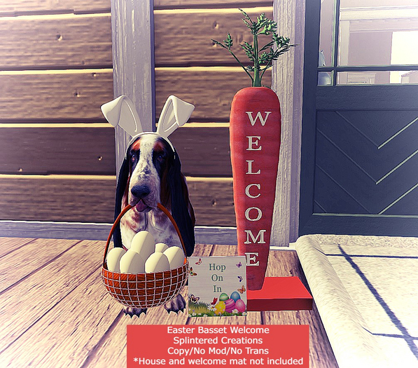 Easter Basset Welcome 
