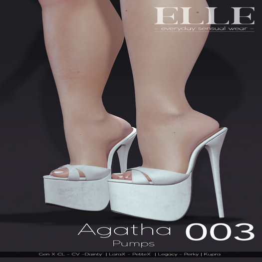 [ELLE] Agatha Pumps - 003
